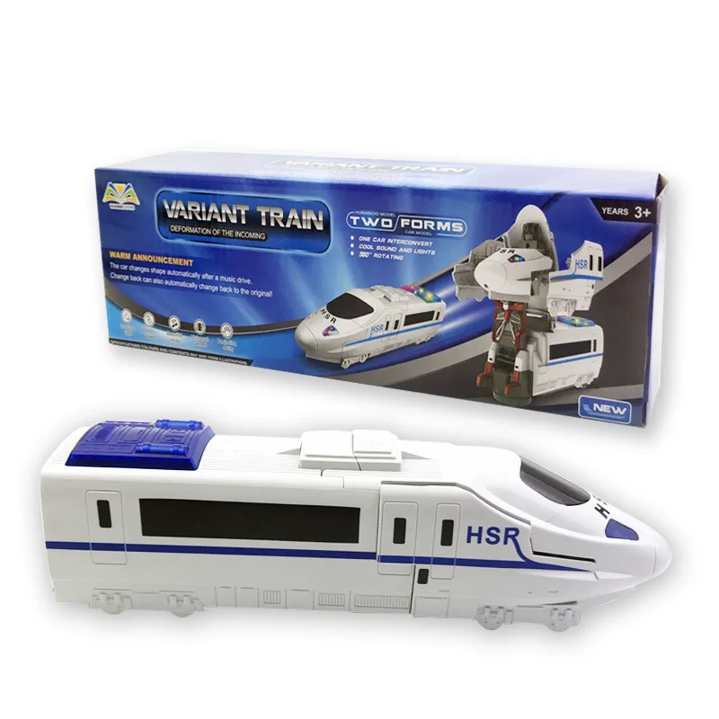 

Harmony Model EMU Light Music Electric Universal High-Speed Rail Train Model Toy