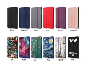 

50pcs case for Samsung Galaxy Tab 8 SM-T290 SM-T295 tablet stand cover for galaxy tab a 8.0 2019 case