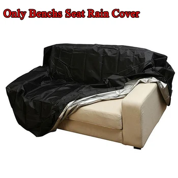 

Useful Garden Bench Dustproof Cover Waterproof Breathable Outdoor Bench Seat Cover Black Outdoor Furniture Cover UV Protection