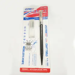 U-Star UA-91901 16 в 1 ручка Ножи Kit (45 градусов), высокое качество хобби Ножи с 15 лезвиями