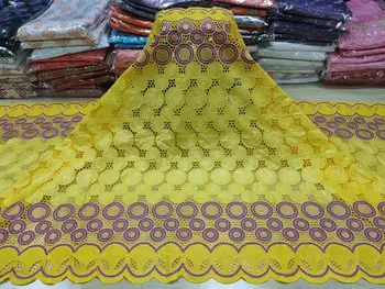 

African Bazin Riche Wiith Stones Punch Cotton Lace Fabric 2020 High Quality French Net Lace Fabrics For Wedding Party