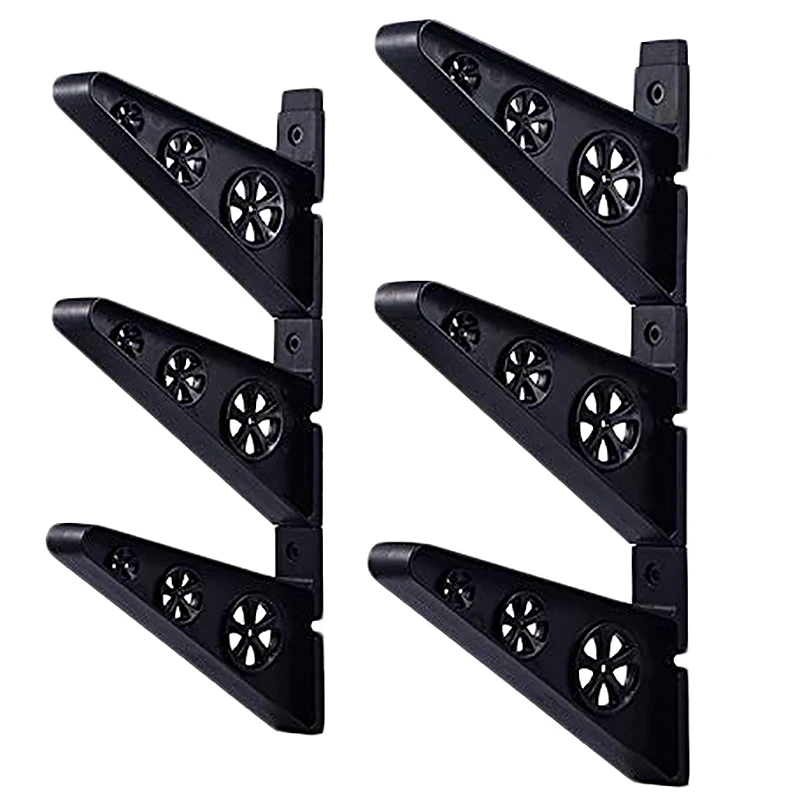 

6Pcs Longboard Wall Mount Skateboard Wall Hanger Wall Rack