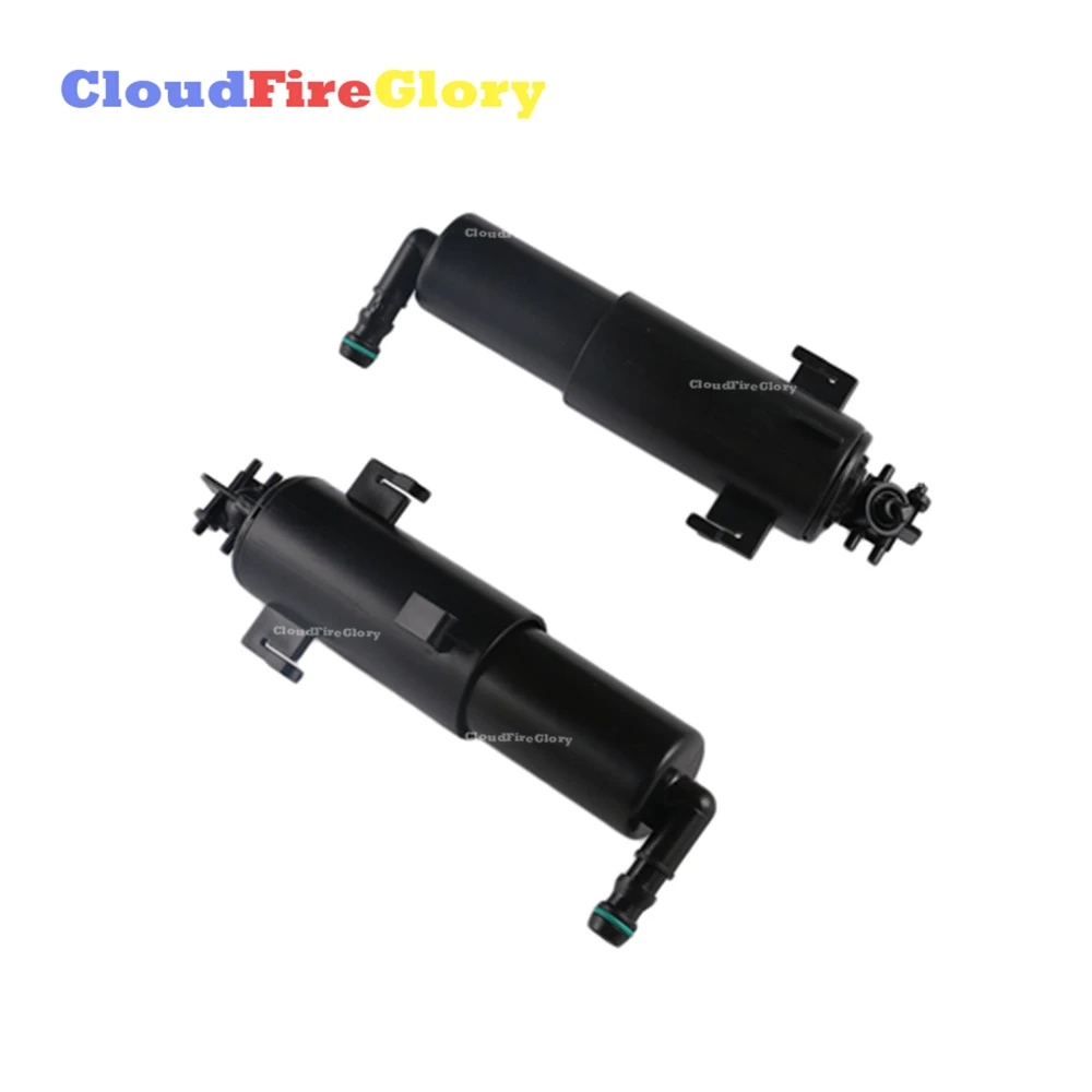 CloudFireGlory для BMW E71 E72 X6 2008-2014 пара сопла омывателя левой и правой фары цилиндр 61677308525