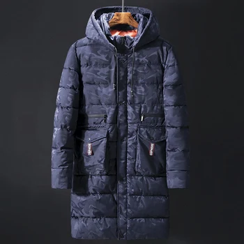 

Super Large Winter men's jacket plus size 3XL-10XL long section cotton clothing camouflage men's cotton jacket Thick Jacket