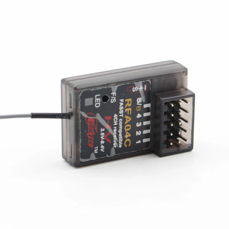 Cooltech RFA04C 4 канала 2 4g Fasst совместимый приемник для Futaba 3PK 4PK RC