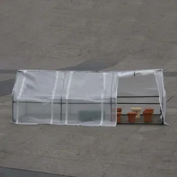 

Growhouse Tunnel Greenhouse Large Garden Polytunnel Plant Vegetables Grow Cover 270*90*90cm Without Stand