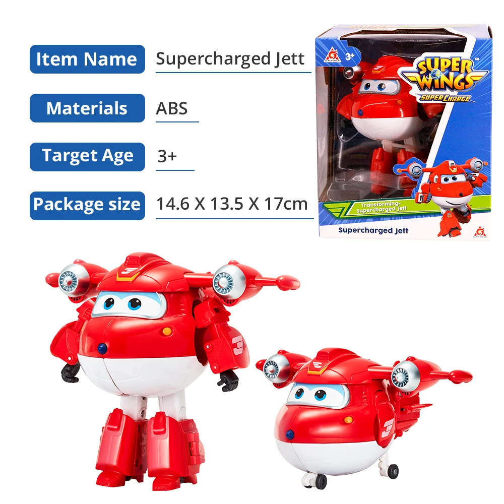 Super Wings 5 Size Supercharged Transforming Crystal Bucky Transform Bot Airplane Robot Figures Transformation Toys For Child Action Figures Aliexpress