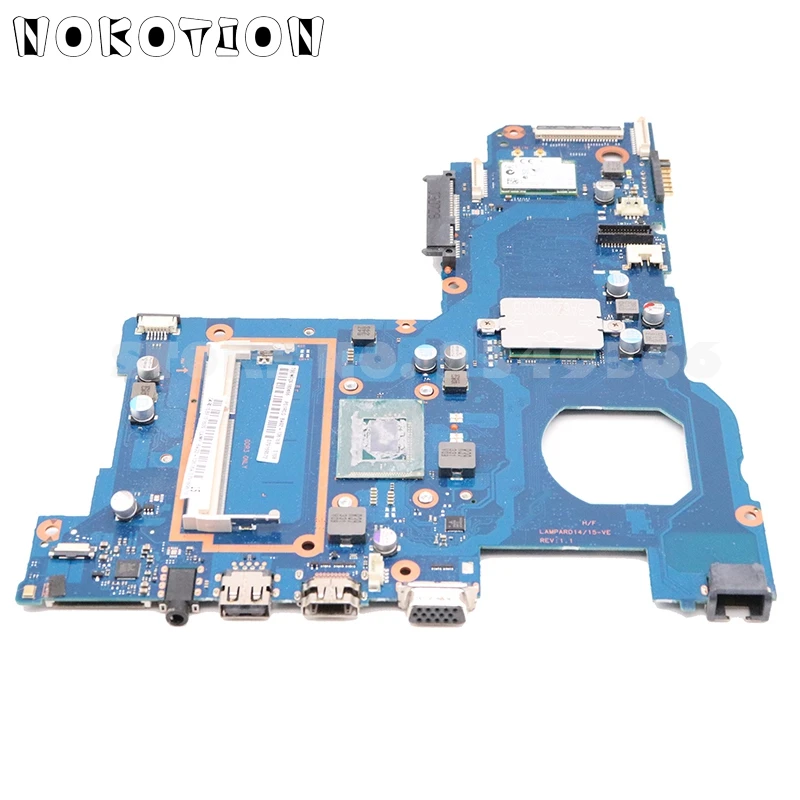 NOKOTION для samsung NP270E5E NP-270E5E NP270E5G материнская плата для ноутбуков Intel Celeron 1007U Процессор BA92-13616A BA92-13616B BA41-02308A