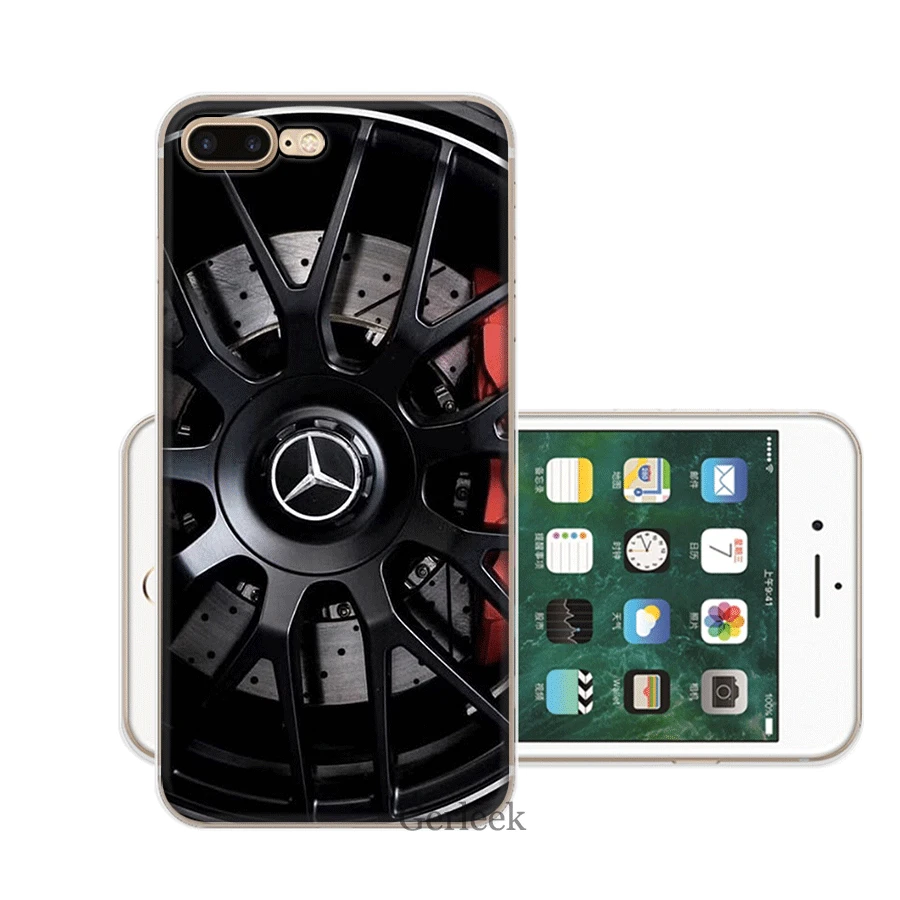 11 Мобильный чехол для телефона для iPhone XR X XS Max 11 Pro XR 6 6S iPhone 7 8 Plus 5 5S SE TPU чехол для автоспорта AMG шины - Цвет: 11