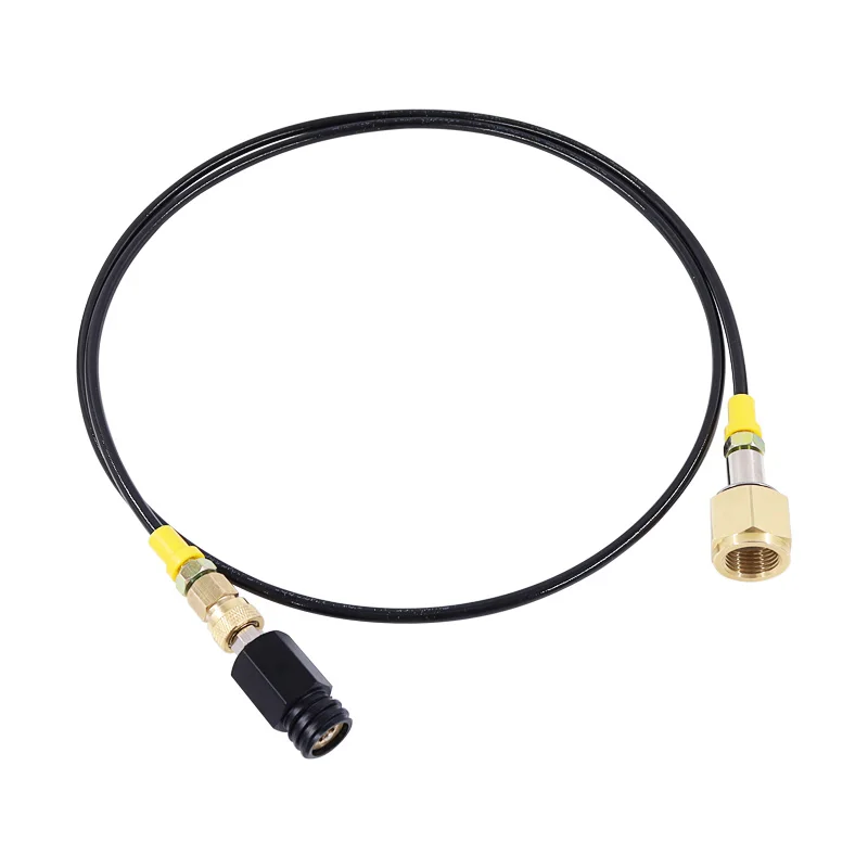 1.5m细高压黑管接黑色粗牙接头-3