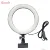 Selfie Ring Light for Laptop Computer Desktop Youtube, Ring Lamp Video Conference Lighting Kit With Tripod Phone Holder Clip On