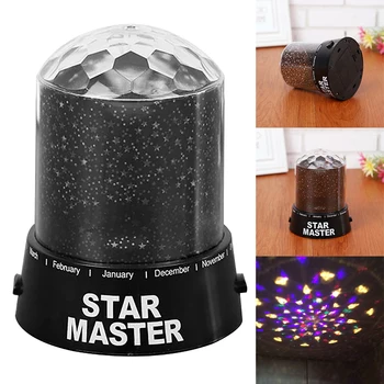 

Colorful Projector Starry Sky Light USB Projection Lamp Lights LED Night Light Baby Sleep Romantic Projection Lamp Room Decor