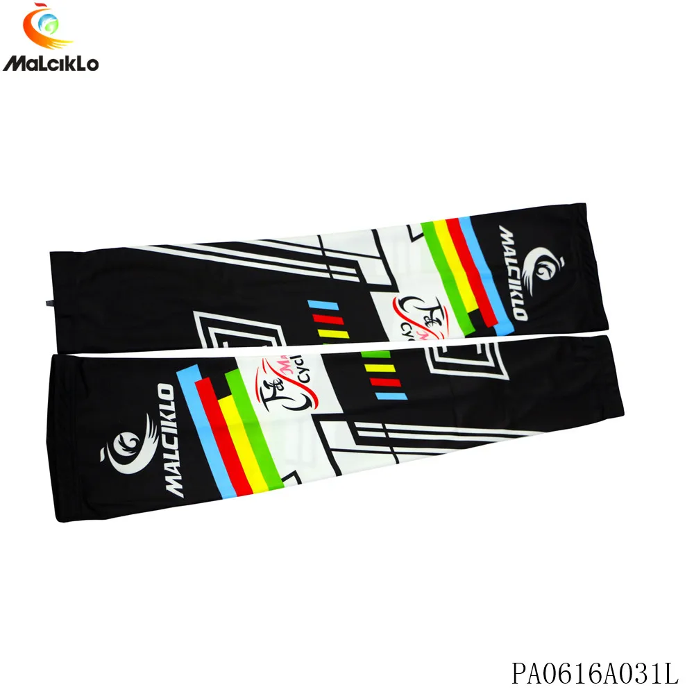 Cycling Leg Warmers Malciklo Men Women Compression Cycling Legwarmers Sport Safety Running Legging Basketball Soccer Leg Warmers Tights Sportswear