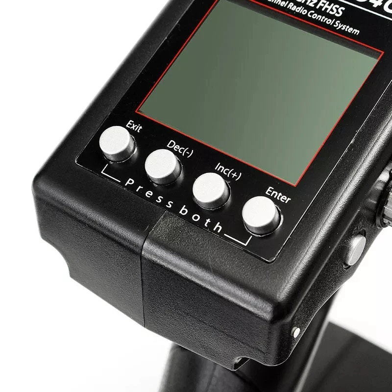 RadioLink RC4GS 2,4G 4CH coche контроллер трансмисор+ R6FG гироскоп внутренний рецептор para RC coche barco