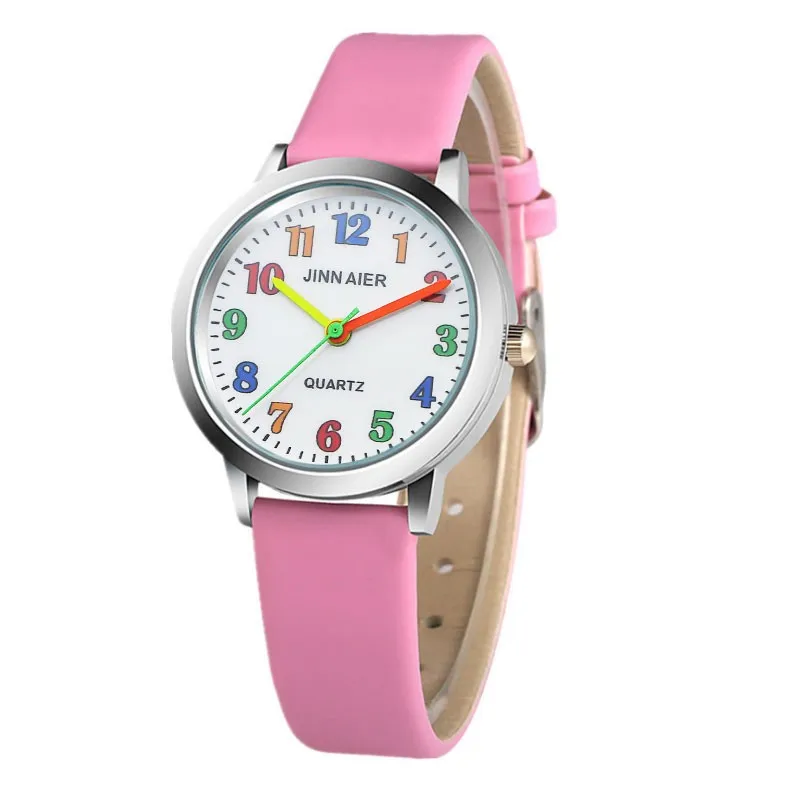 New Students Multi-Colored Digital Kids Watch Girl Gift Children Quartz Fashion Watches Relogio Kol Saati 2