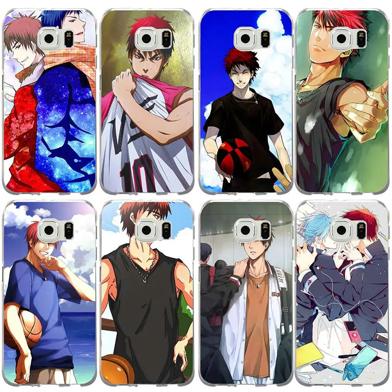 Soft Silicon Phone Case for Samsung Galaxy S2 S3 S4 S5 Mini S6 S7 S8 S9 S10 Edge Plus Lite Note 8 9 Kagami Kuroko No Basket | Мобильные