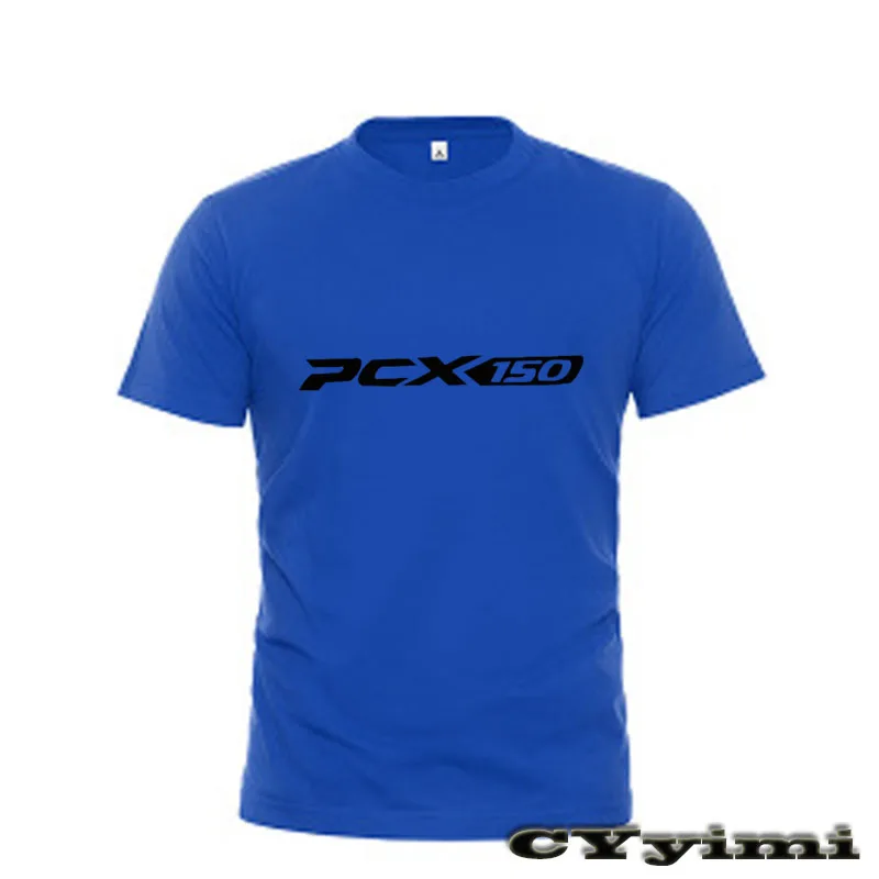 Per Honda Pcx 150 Pcx150 T Shirt Uomo Nuovo Logo T-Shirt 100% Cotone Estate Manica Corta Girocollo Tees Maschio