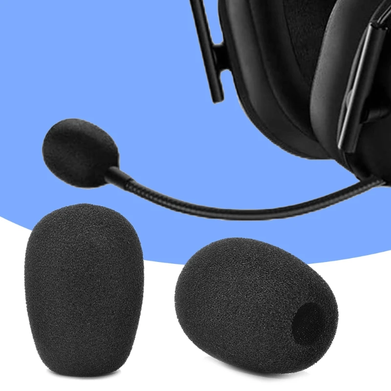 

10pcs Microphone Windscreen Mic -Pop Filter for razer BlackShark Over Headphones Q81F