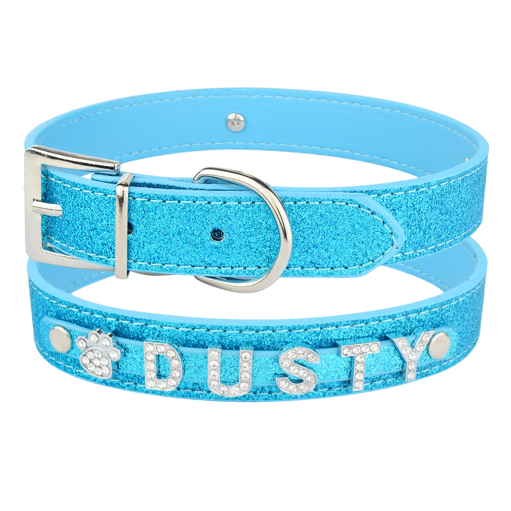 personalized leather dog collars