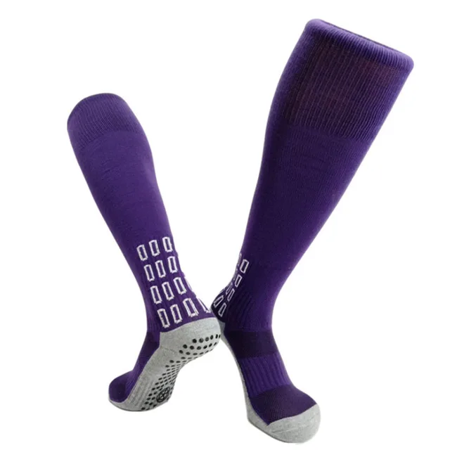 US $3.24 1 Pair Soccer Long Socks Breathable Anti-Skid Football Volleyball Tennis Team Sports Athletic Acces