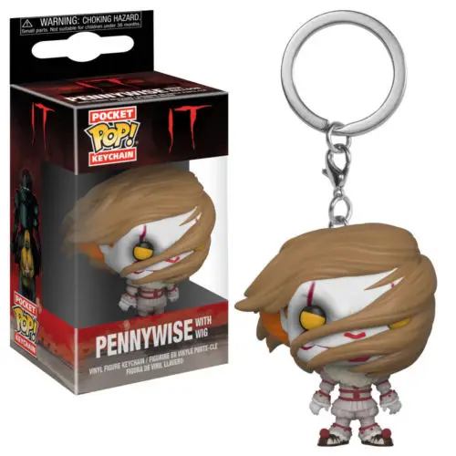 Funko Pop Pocket Стивен Кинг это брелок Pennywise крик призрак лицо Чаки Фигурки игрушки