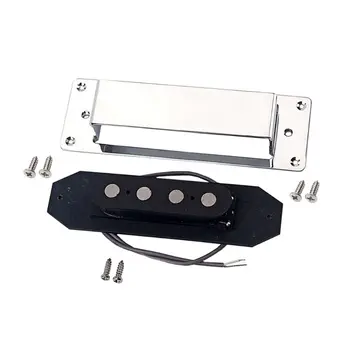 

Closed Type Metal 4 String Bass Pickup Humbucker Guitar Parts Musical Instrument