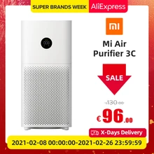 Xiaomi Mijia Mi – purificateur d'air 3C, Version globale, affichage numérique LED, filtre HEPA, application, commande vocale intelligente AI