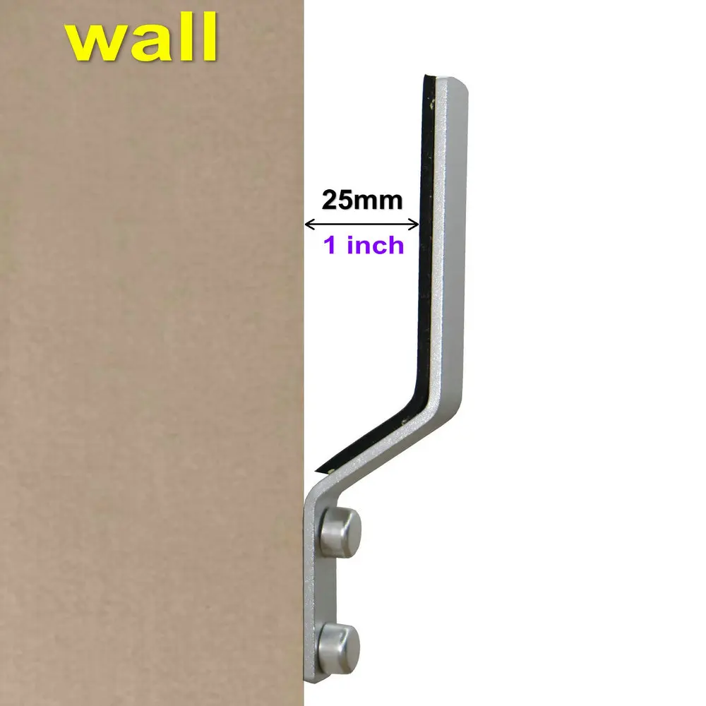 2Pk Snowboard Wall Storage Rack Wall Mount Wall Display Rack-Aluminum,Superior Quality Storage Holders