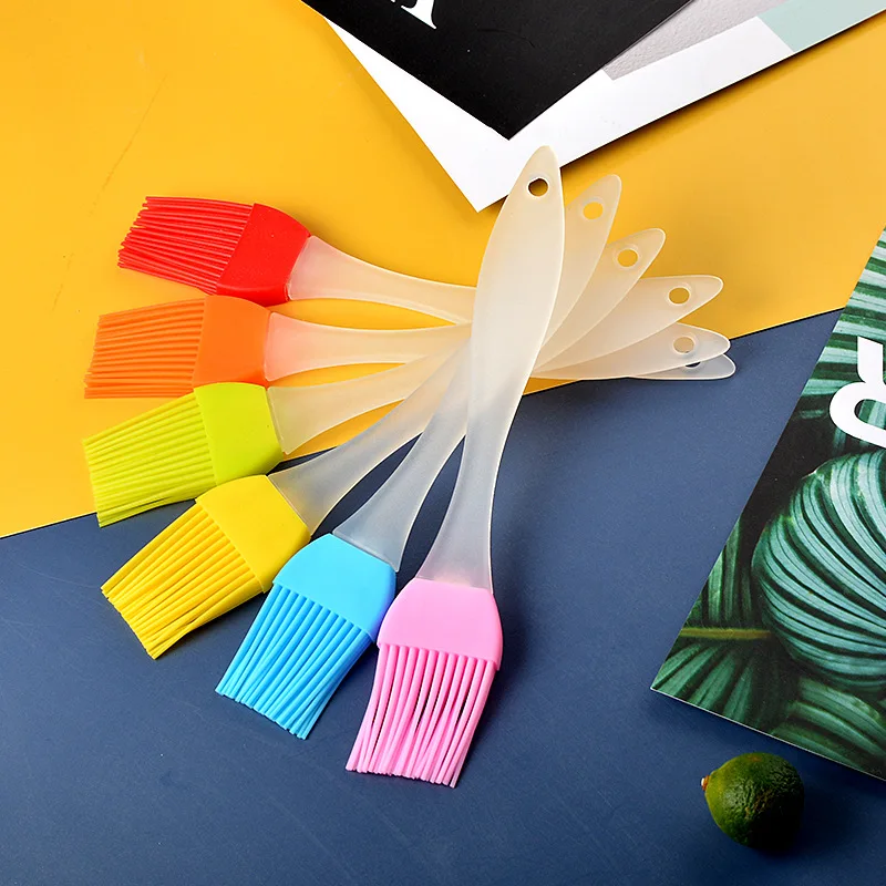 Silicone Grill Brush Bread Chef Pastry Oil Cooking Smear Cream Tool Cake baking pan oil brush Kitchen | Дом и сад