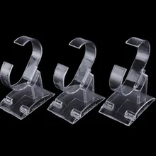 3 шт. прозрачный акриловый дисплей держатель для часов Стенд чехол Показать Инструмент прозрачный наручные часы легкий Чехол