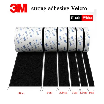 

5m / pair of strong self-adhesive hook and loop buckle strap Velcro sticker Velcro fastener strap 20 / 25 / 30/38 / 50 / 100mm