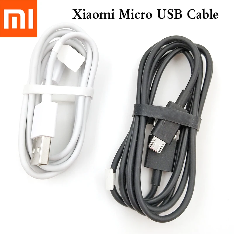 Xiaomi Micro USB кабель 1 м кабель для синхронизации данных для Redmi 6 5 S2 6A 5A 4A 4X a2 Lite Note 6 Pro Plus кабель для зарядного устройства