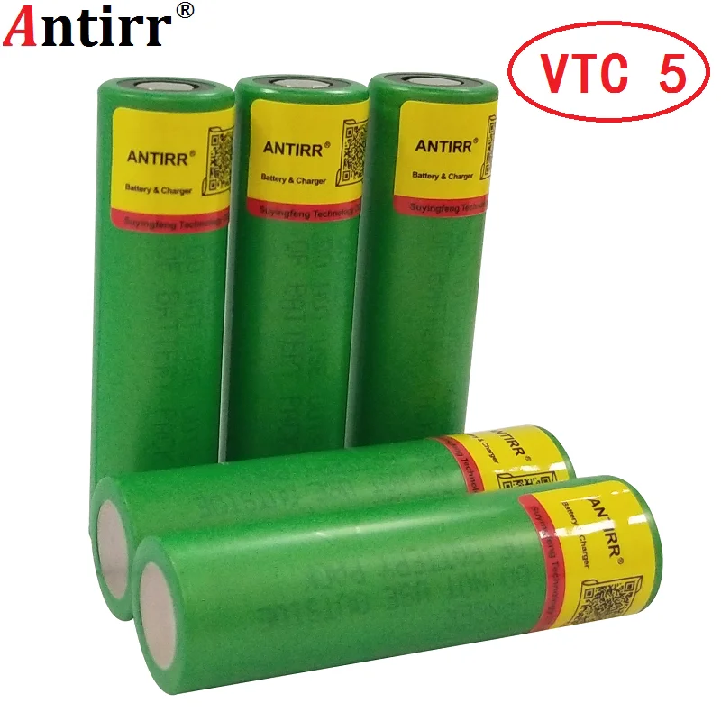 Для sony 18650 2600 MAH Da bateria 3,6 V 18650 bateria US18650 VTC5 Alta dreno de DESCARGA 30A