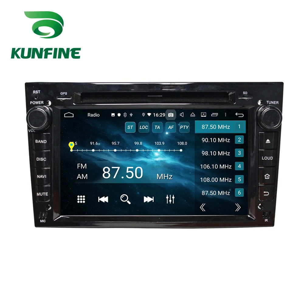 Android Car DVD GPS Navigation Multimedia Player Car Stereo For Opel Black Universal Radio Headunit-1