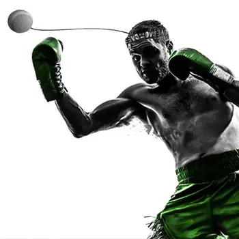 

Boxing Reflex Speed Punch Ball Fight Elastic Ball Head Band Raising Reaction Force Training Boxing Muay Thai Exercise Equipments