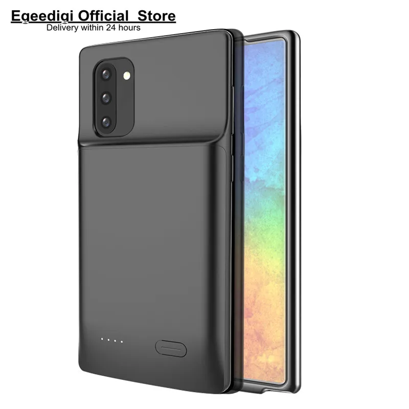 Egeedigi резервный чехол-аккумулятор для samsung Galaxy Note 8 9 10 Pro s8 S9 S10 Plus S10e удлинитель PowerBank чехол для подзарядки