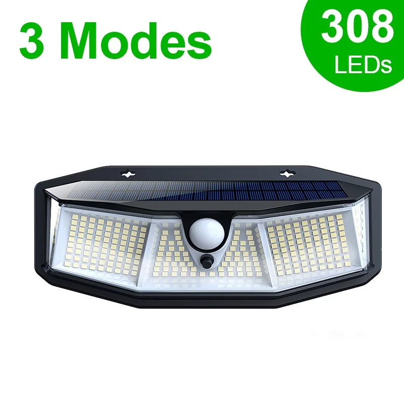 Good Buy Solar-Light Motion-Sensor Street-Garden-Decoration 118 Outdoor 100 Led 308 for 3-Modes 33003781642