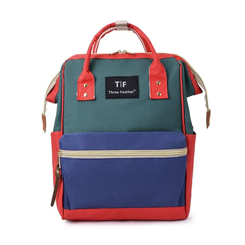 Рюкзак для подгузников для мам, Большая вместительная сумка для подгузников, водонепроницаемая сумка для подгузников, дорожная сумка для детских колясок, сумка для ухода за ребенком - Цвет: RGL