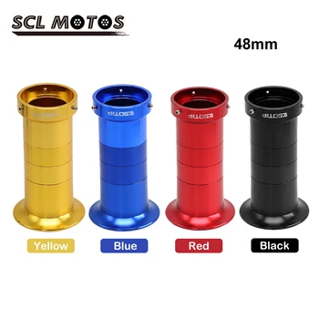 

SCL MOTOS 48mm Motorcycle Carburetor Air Filter Cup Wind Cup Horn Cup For PE26 Carb 36mm 38mm 40mm Motorbike Modified