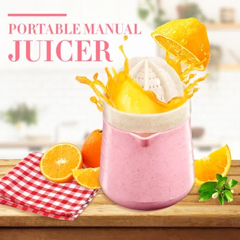 

Portable DIY Press Juicer Tool Household Juicer Juice Bottle Fruit Squeezer Machine Extractor Press Cup 2 Color