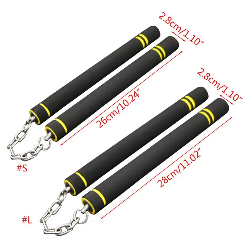 Губка Nunchaku для детей и взрослых, для начинающих, для занятий боевыми искусствами, пенная палочка G99D