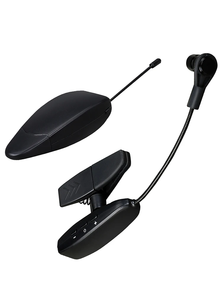 Professional UHF Wireless Saxophone Microphone System Wind Instrument Accessories for Stage Performance | Спорт и
