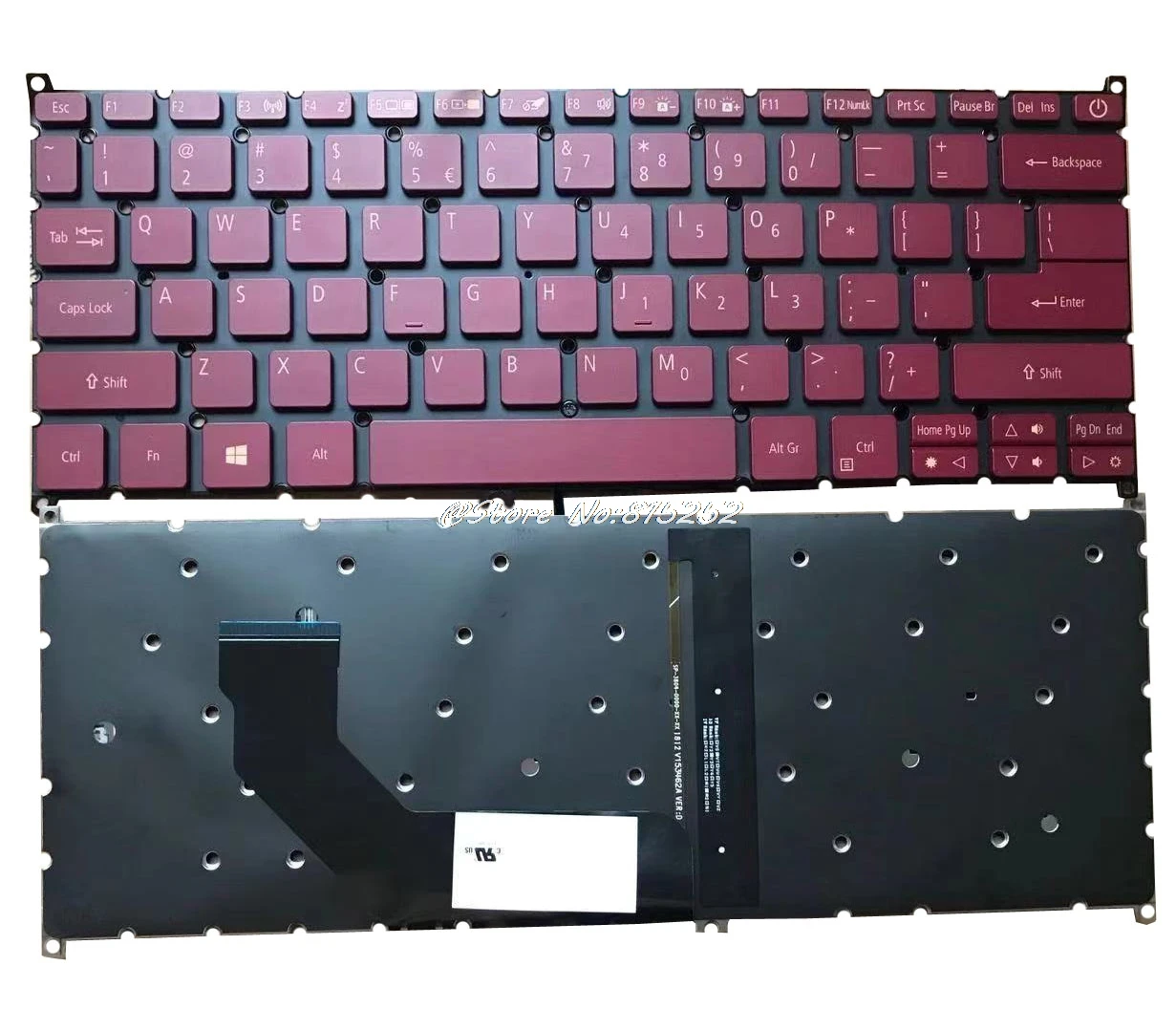 Клавиатура с подсветкой для ACER Swift 3 SF514 SF314 52 52G 53G S30 20 SF113 31 SF5 VX15 V153402CS на английском