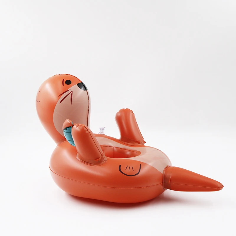 Sea lion 24 стиля мини надувной фрукт киви форма бассейн напиток держатель для бутылочек плавательная игрушка подставки для бутылка с жидким напитком - Цвет: Sea lion