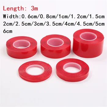 

3m Waterproof Nail Transparent Double-sided Tape Nail Adhesive Tape Acrylic False Nail Art Tips Display Salon Use Manicure Tool