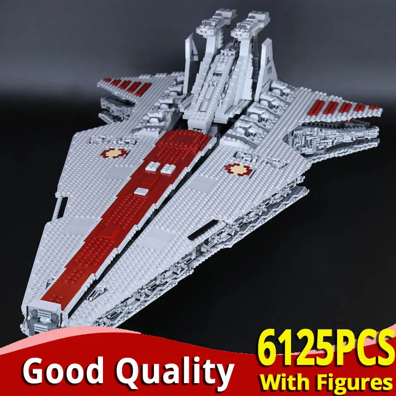 

UCS Venato falconry fighters plane 6125PCS Star Plan Series 05077 Building Blocks Bricks Compatible With wars 8031 starwars Toys