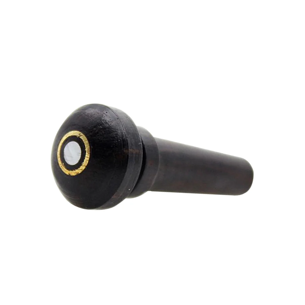 1 шт. Ebony Endpin для 3/4 4/4 размер скрипки Endpin Fiddle Запчасти Аксессуары