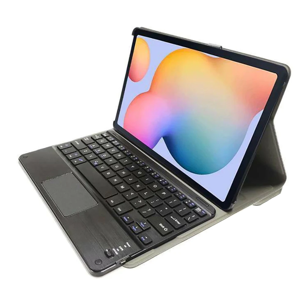 Keyboard Case for Samsung Galaxy Tab S6 Lite 10.4 P610 P615 Wireless Detachable Touchpad Keyboard Cover for Samsung Tab S6 Lite