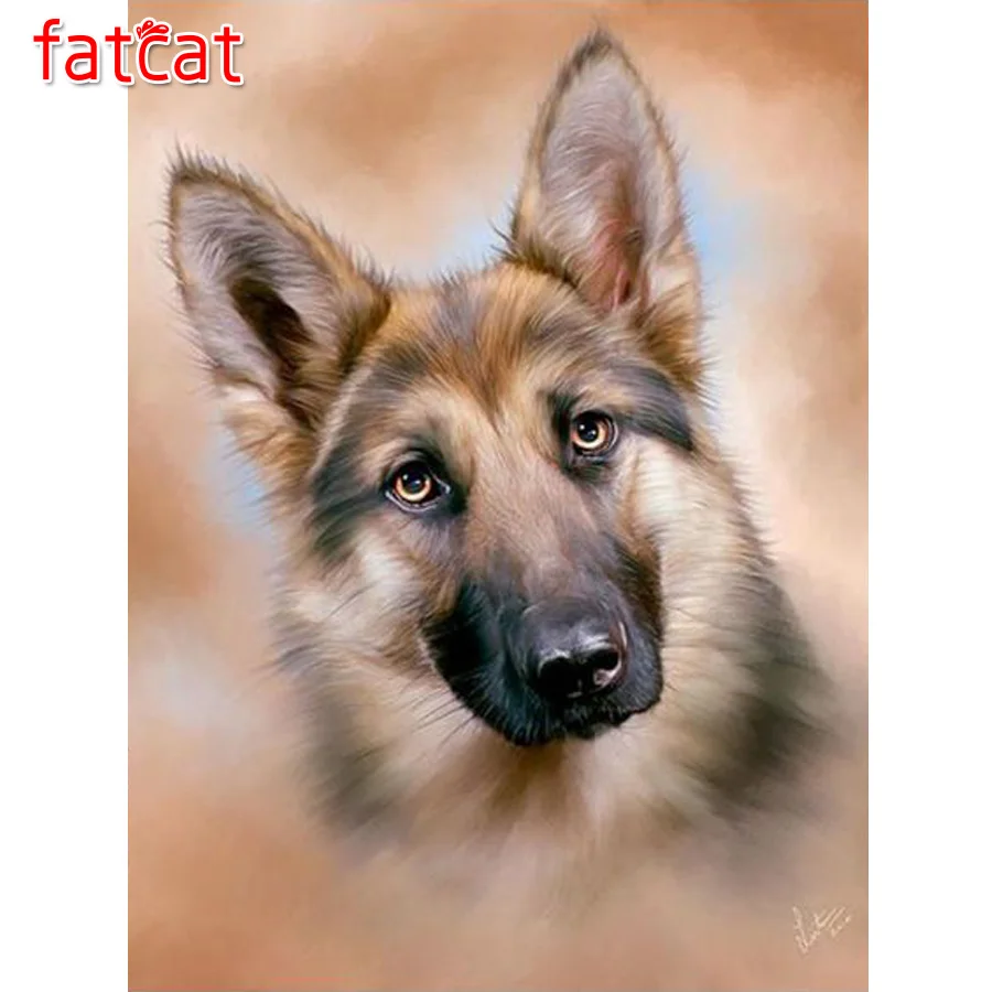 FATCAT 5D Diy Полная квадратная круглая алмазная живопись наборы для вышивки крестом