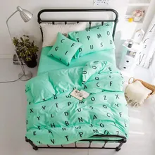 3 шт., хлопок, Комплект постельного белья для кроватки, Мультяшные животные, комплект детского постельного белья, включает наволочку, простыню, пододеяльник, без наполнителя